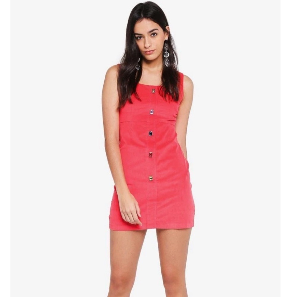 GHOSPELL Uppercut Bodycon Mini Dress